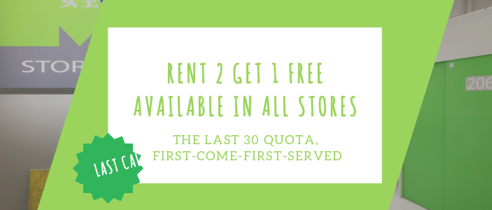 Metropolitan Storage: The crazy sales of RENT 2 get 1 FREE in the last 30 units